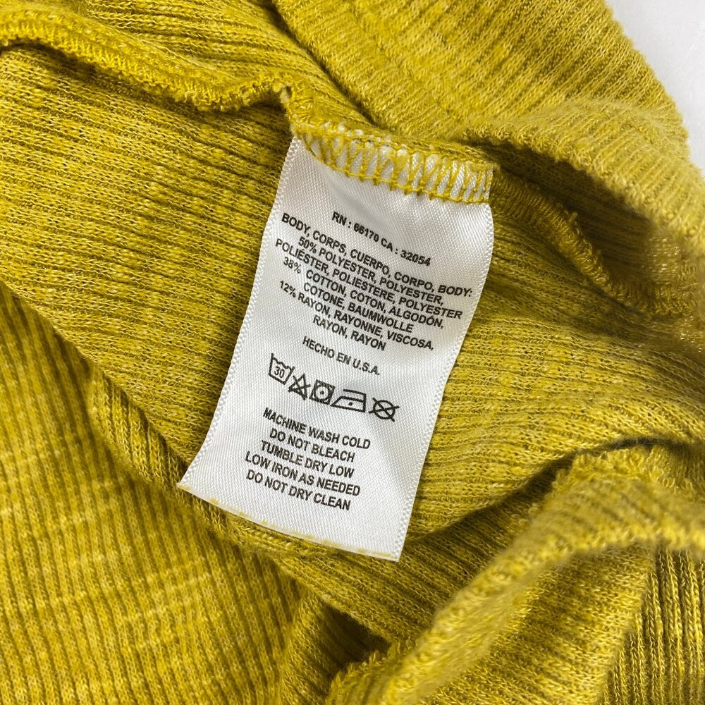 NWT Anthropologie T.La Gold Babydoll Peplum Top Women's Size Large - Picture 13 of 14